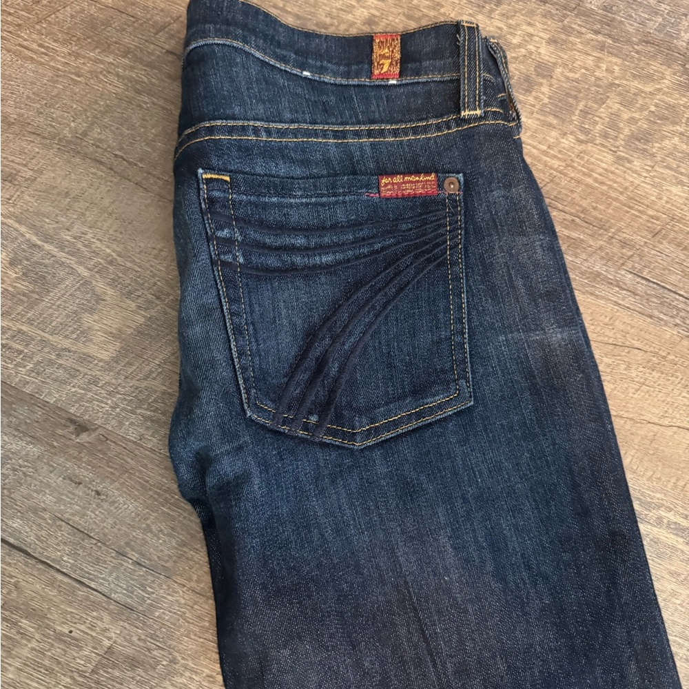7 For All Mankind Indigo Jeans